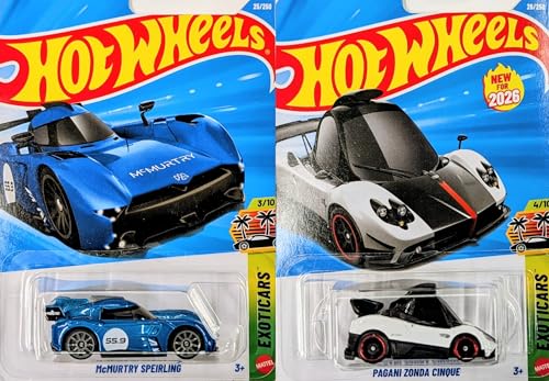 Hot Wheels HW Exotics Serie Coches Die-Cast 1:64 Escala miniatura 1