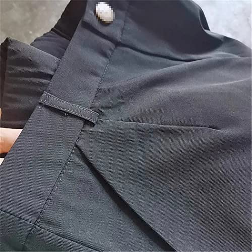Short d'été pour femme coupe ample short large noir taille S