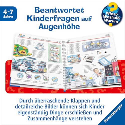 Wieso? Weshalb? Warum?, Band 22 - Alles über die Polizei (Sachbuch ab 4 Jahre - mit Klappen und riesigem Poster) (Kernreihe, 22)