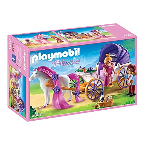 Playmobil 6856 Calèche Royale avec Cheval à coiffer