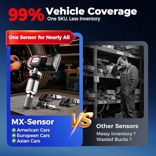 Image of Autel TPMS Sensors, MX-Sensor 315+433MHz, Universal Tire Pressure Sensor