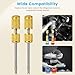GELRIUNY 2025 Upgraded R134a R1234YF R22 AC Valve Core Remover Tool Kit, for Automotive and Home Air Conditioning Systems, with 6 Pcs Valve core and 8 Pcs O-Ring Rubber Seal (AC R22 R134a R1234YF)