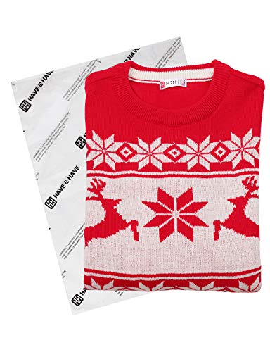 H2H Mens Casual Slim Fit Knitted Crew Neck Sweaters Thermal Of Various Christmas Pattern Red Us L/Asia Xl (Cmoswl055) #TOP5
