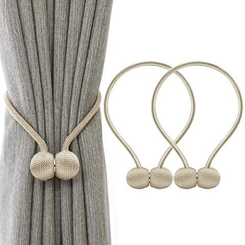 IHClink Magnetic Curtain Tiebacks Clips for Home Cover