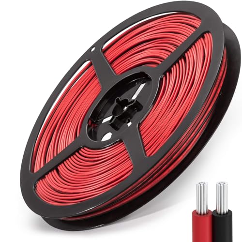 JACKYLED 65.6ft Extension Cable Wire Cord 20M 22AWG Led Wire for LED…