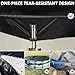 QH.HOME 16 Ft Round Pool Cover with Fast Tightening Patented Ratchet, Solar Pool Covers for Above Ground Pools, One-Piece Tear Resistant Swimming Pool Cover Protector with Upgraded Ultimate Windproof