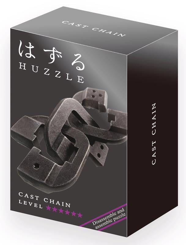 Cast Chain Rompicapo in Metallo, Puzzle 3D a Catena, Livello Difficoltà Avanzato