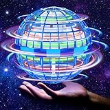 KIYTARBOO Flying Orb Ball Toys 2025, Cosmic Fly Ball Globe Boomerang,Galaxy Hover Balls Hand Drone Orbit Fidget Spinner, Cool Toy Gifts for 6 7 8 9 10+ Year Old Boys Girls Outdoor Toys (Blue)