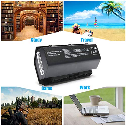 New A42-G750 G750 G750Jm 88W Laptop Battery For Asus G750J G750Jw G750Jx G750Jz G750Jh G750Js G750Y47Jx-Bl 0B110-00200000, 0B110-00200000M Series Laptop Netbook [15V 5900Mah]-12 Months Warranty #TOP6