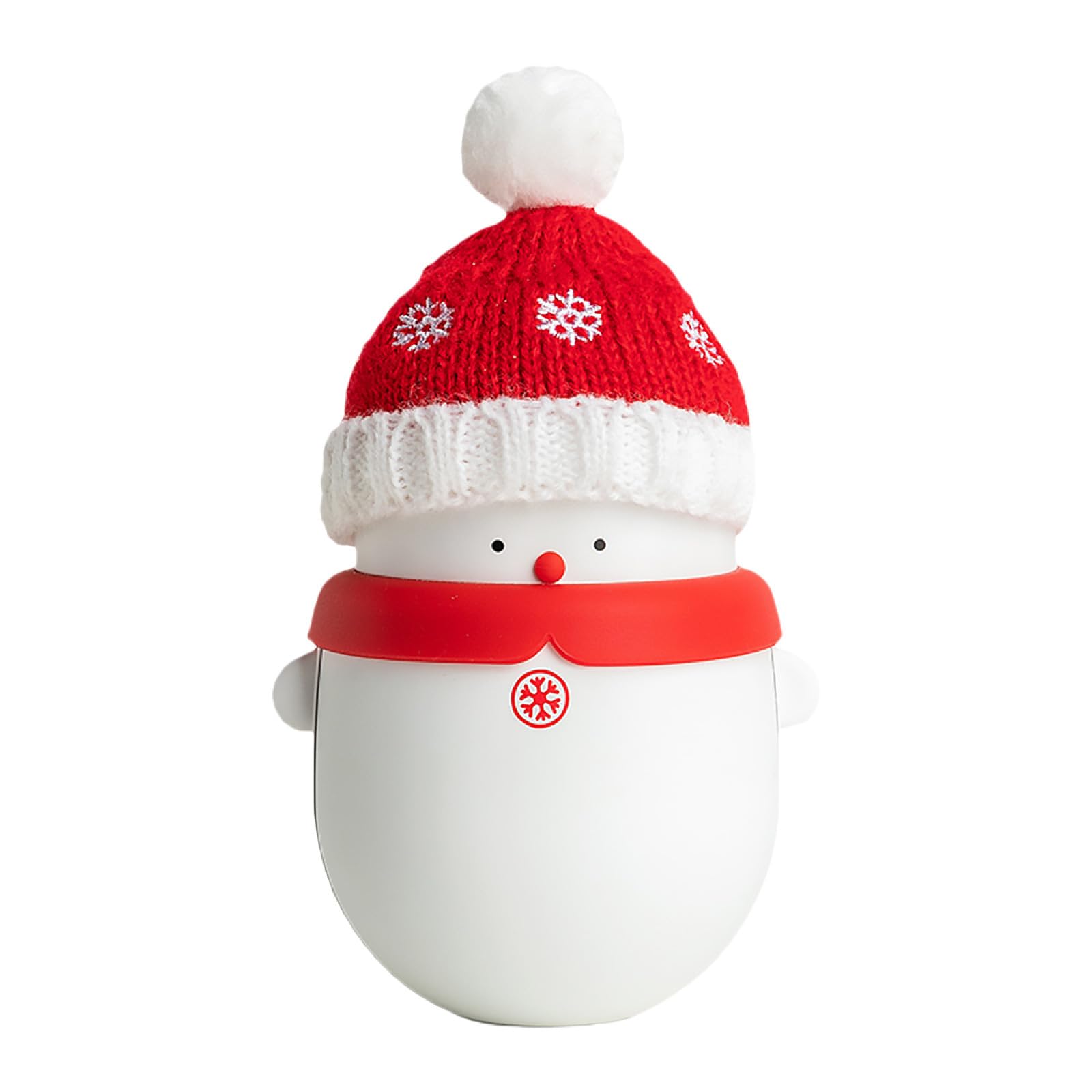 Toyvian Elektrischer Handwärmer mit USB-Aufladung Schneemann-Form Powerbank für Winter Durchblutungsförderung und Schmerzlinderung Tragbar und Sicher