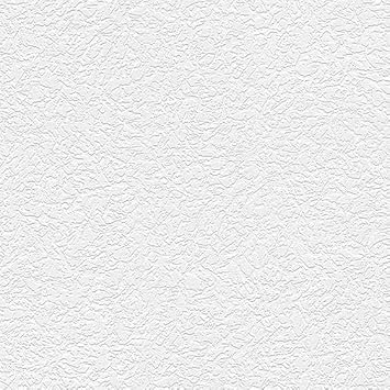 CONCORD WALLCOVERINGS TM Paintable Textured Wallpaper Abstract Featuring Embosse, Off White, 21 in x 33 Ft 56 sq. ft, 48902