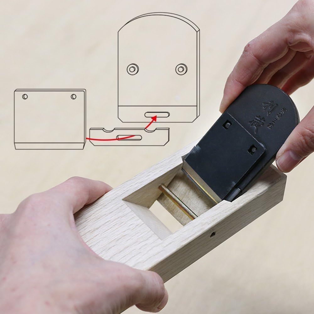 Amazon | 角利(KAKURI) 替刃式 鉋 刃幅42mm 専用替刃 3枚入 ワンタッチ