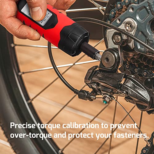 Rimkolo 1/4" Drive Torque Screwdriver Wrench Set, 36-Piece 10 To 65 In.lb Torque Wrench Set For Maintenance Tools Bike Repairing And Mounting #TOP6