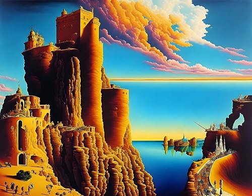 Affiches sur toile SERENDIPITP 58x90 cm pour habiller un grand mur vide sans cadre