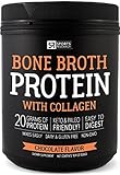 SPORTS RESEARCH - Bone Broth Protein with gut friendly Collagen, Amino acids.