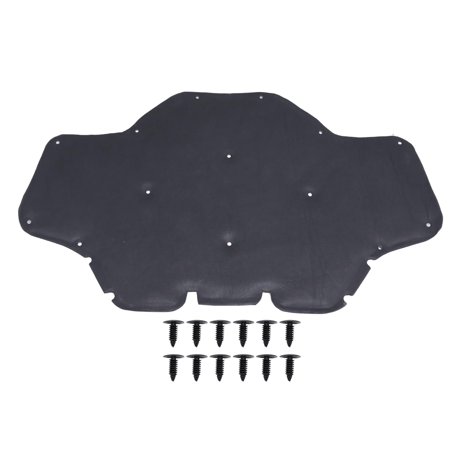 Motorhaubendämmung Dämmmatte Dämmung mit Clips Kompatibel mit BMW X3 G01 F97 2017-2025 X4 G02 2018-2025 51487395564