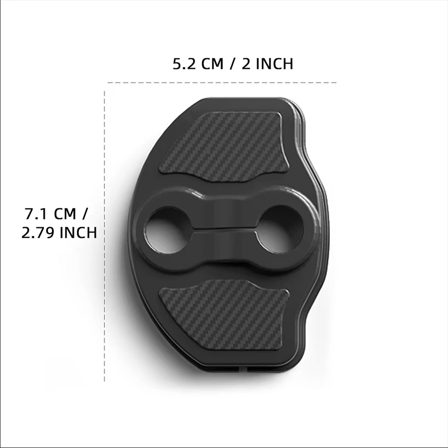 Dla Tesla Model Y Juniper 2025 2026 4 szt. Osłona zamka drzwi samochodu