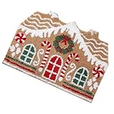 farmhouse front doors for sale Decorative Festive Touch: Incorporating gingerbread house themes and festive Christmas patterns, this door mat improves the aesthetic appeal of your surroundings while creating a welcoming atmosphere, perfect for homes celebrating Christmas and winter festivities