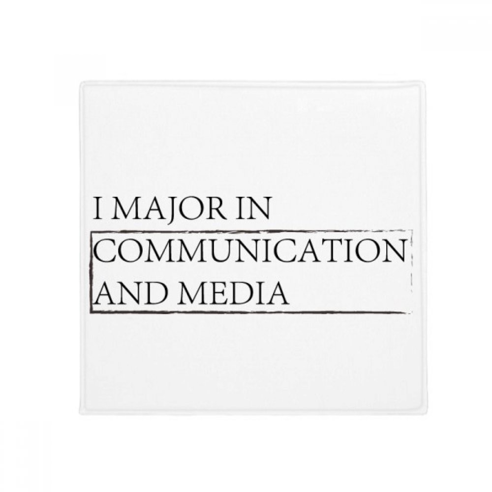 Tapis de sol citation communication et médias idée cadeau originale multicolore