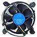 i3/i5/i7 LGA115x CPU Heatsink- Compatible with Intel CPU Cooler Aluminum Heatsink for LGA1200 LGA1151 LGA1150 LGA1155 LGA1156- for Intel E97379-003 For Desktop 4-Pin Connector CPU Cooler With Aluminum