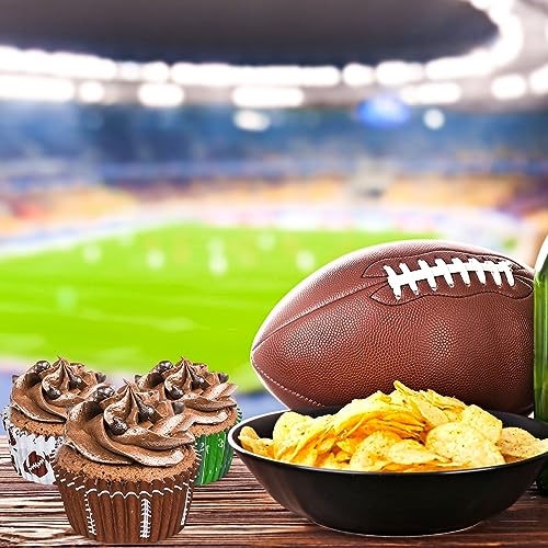 Envoltorios desechables para magdalenas de fútbol Whaline y cápsulas de papel 6