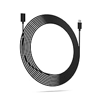 Vista 3 de Cable de extensión de 13 pies para Blink Solar Panel, negro