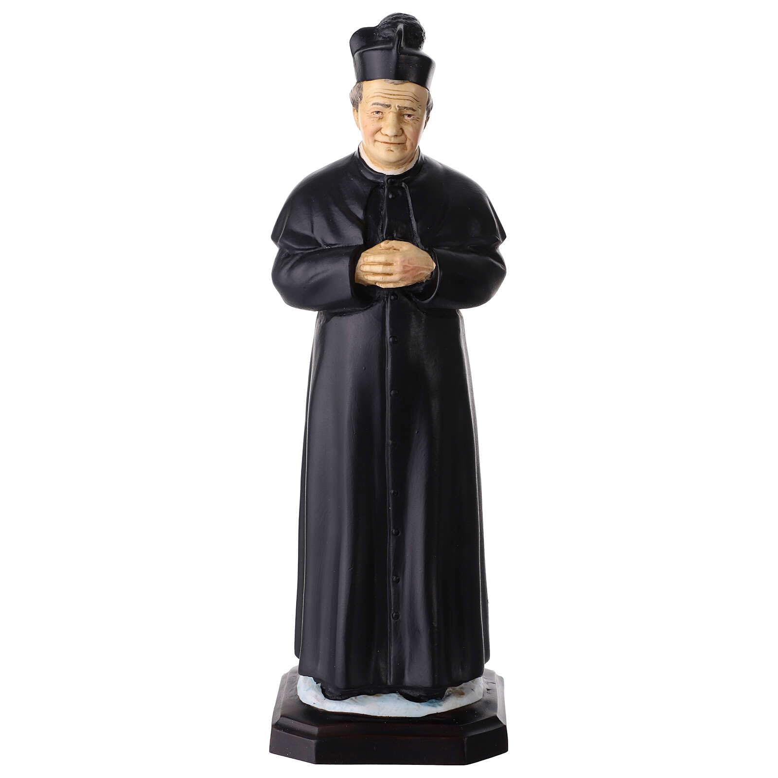 Holyart Statuen aus Resin und PVC: Heiliger Johannes Bosco – Statue aus Resin, 30 cm
