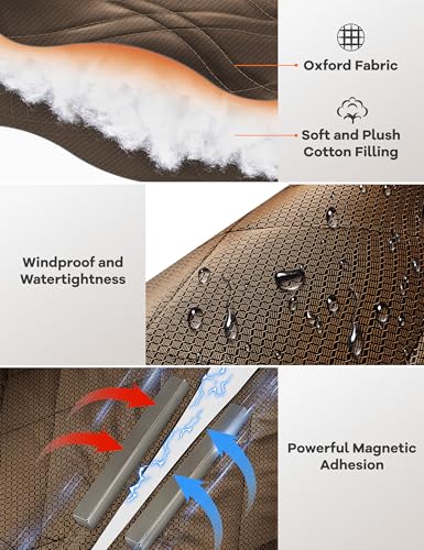 Save on AEOCOO Insulated Door Curtains - Magnetic Thermal Cover - Image 7