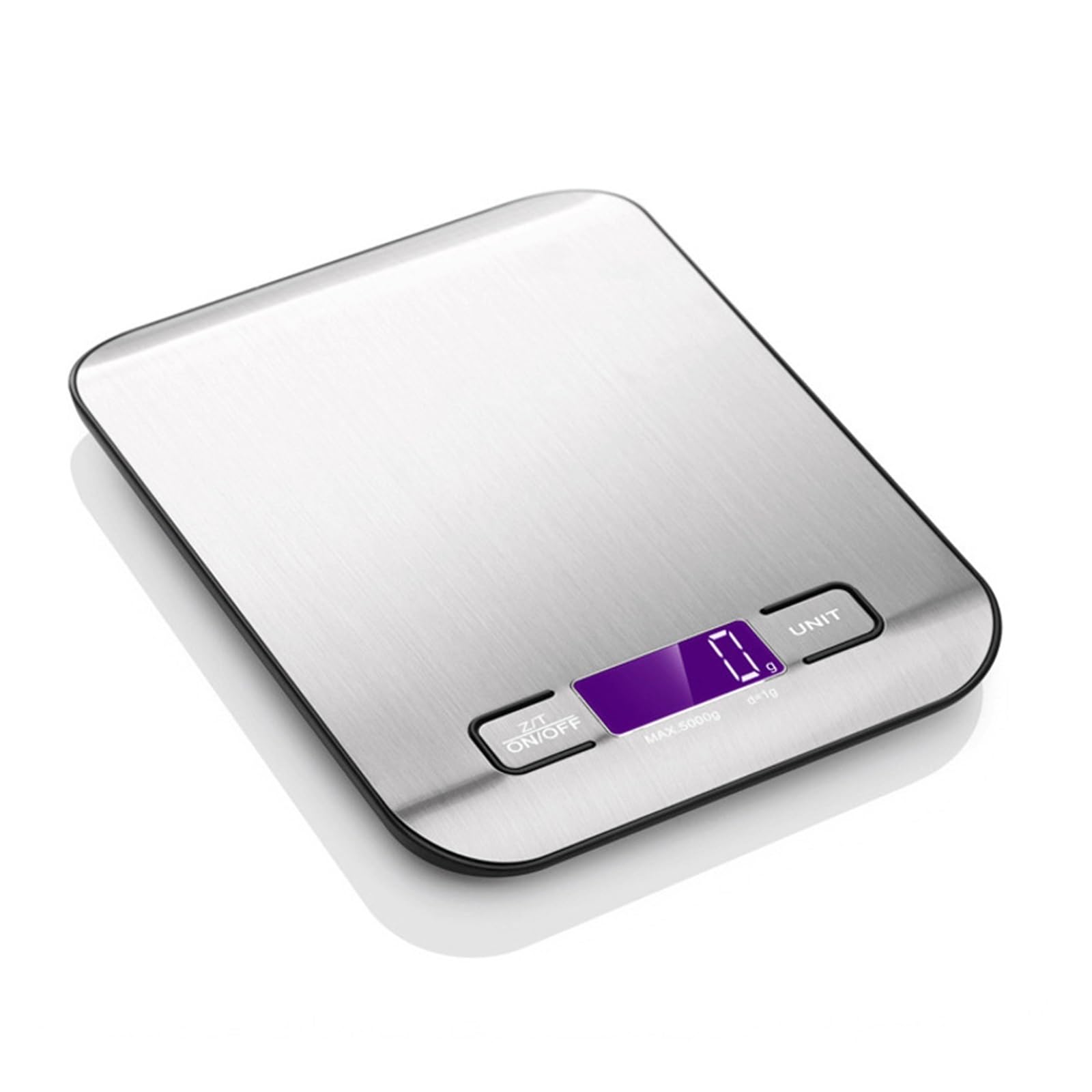 Báscula de cocina 5/10 KG, báscula peso portátil for hornear acero inoxidable(K,10Kg)