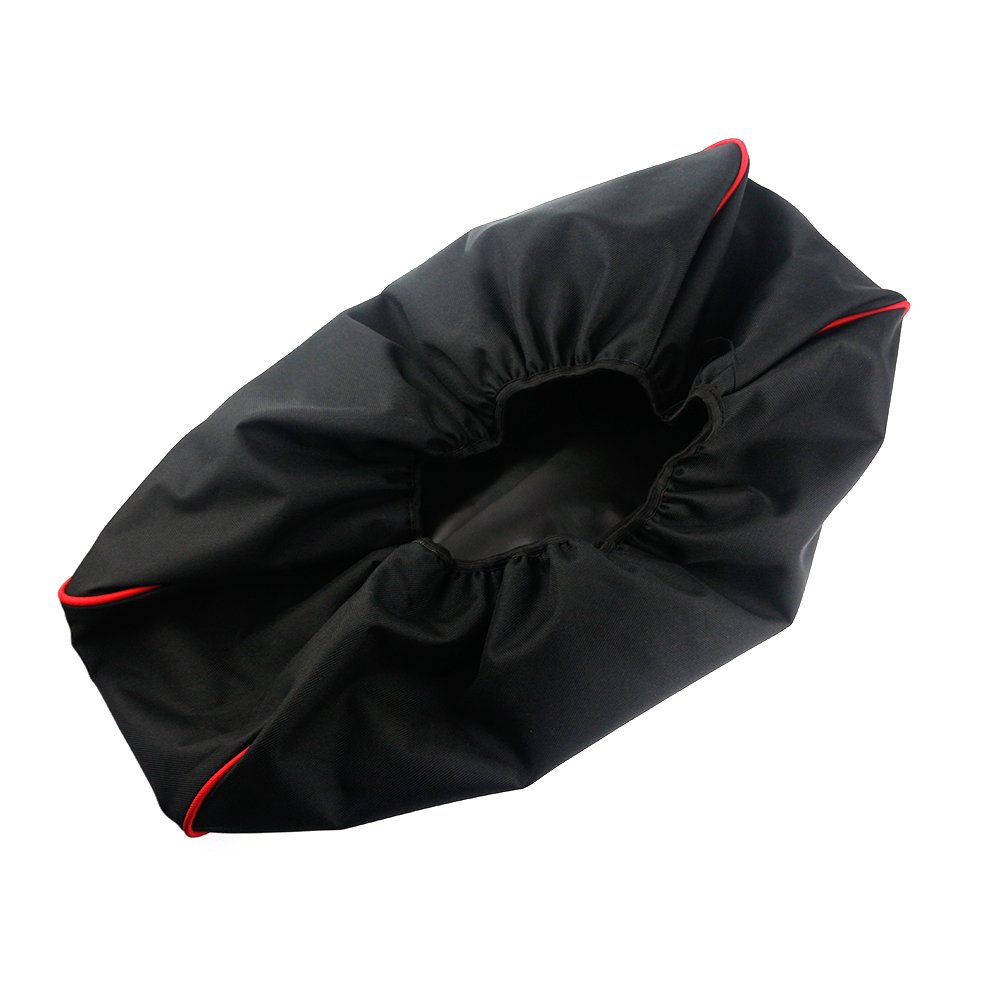 Copertura del verricello - Materiale Deluxe 600D Copertura di Winch, protezione impermeabile dell'anello impermeabile adatto ad 8.500-17.500 sterline di capacità di Winches (Stripe rosso Bordo)