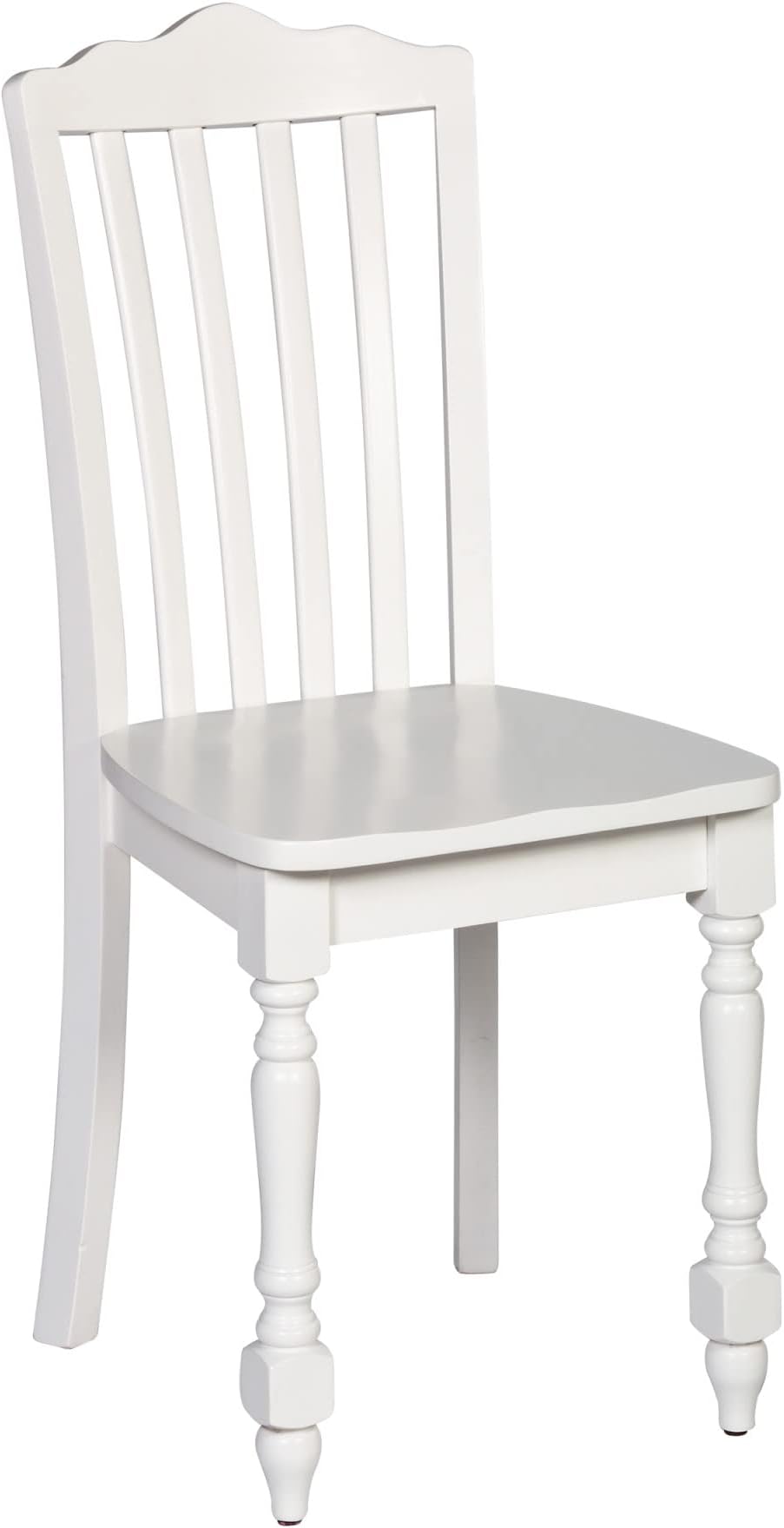 Hillsdale Furniture Lauren Wood Dining or Desk Chair, White