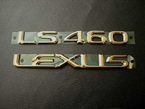 LS460 レクサス　エンブレム　ゴールド Amazon.co.jp: ◇ Lexus USF40 series LS460 (Late) Gold Emblem