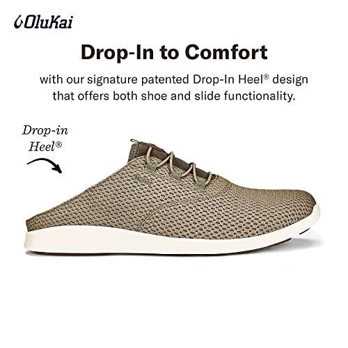 Image of OluKai Alapa Li Men's Athletic Sneakers, Breathable Mesh & Moisture-Wicking Design, No Tie Laces, Lightweight & Supportive