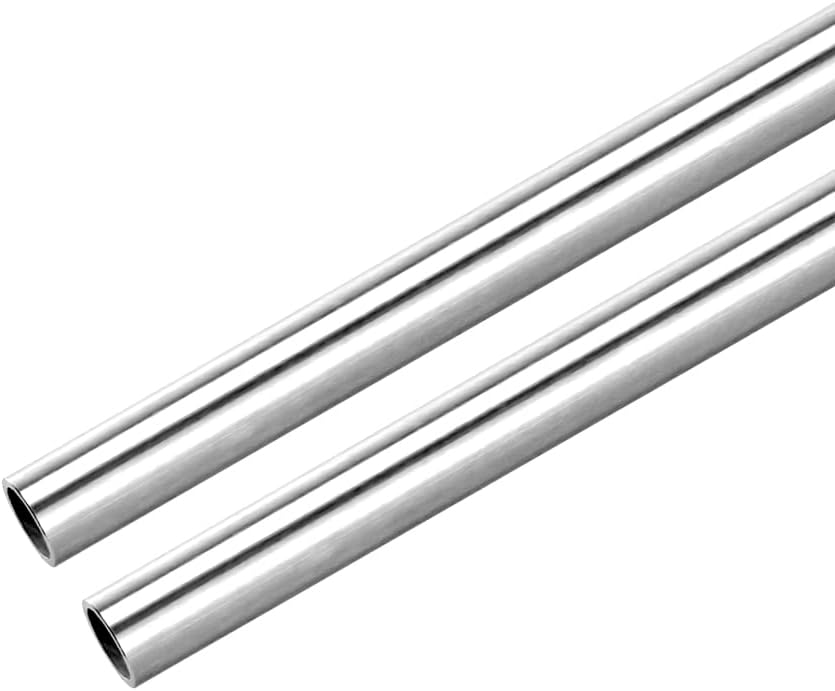 316/316L Stainless Steel Seamless Tubing 3/16 OD × 0.035 Wall × 40 Length Tube Annealed ASTM A269 (2pcs)