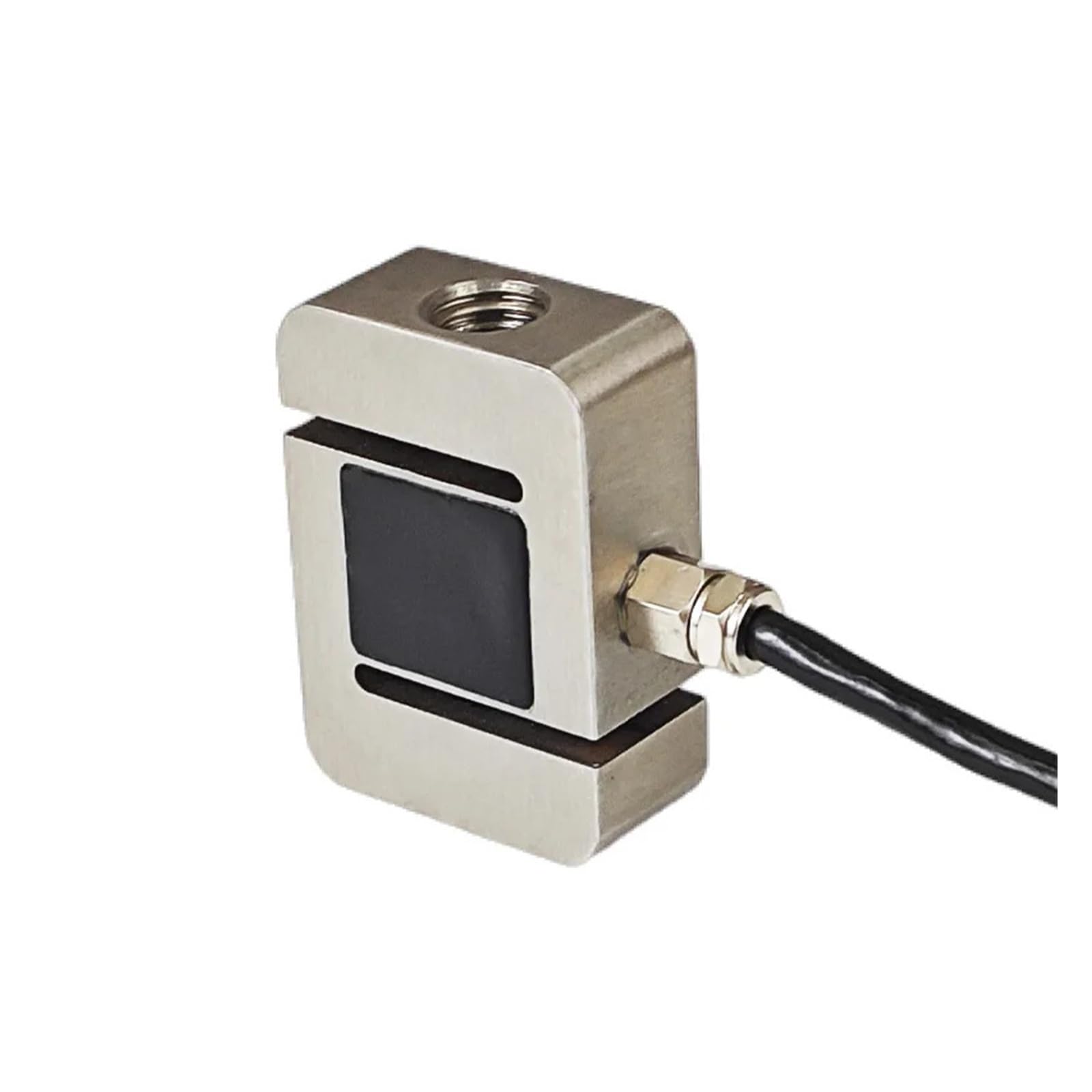 Mini cellule de charge de type S, 5KG-200kg, en acier inoxydable, capteur de Force de Compression/traction IP65, for l'automatisation industrielle Données fiables(200KG)