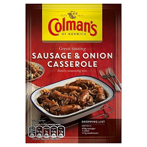 Colman's Sausage & Onion Casserole...