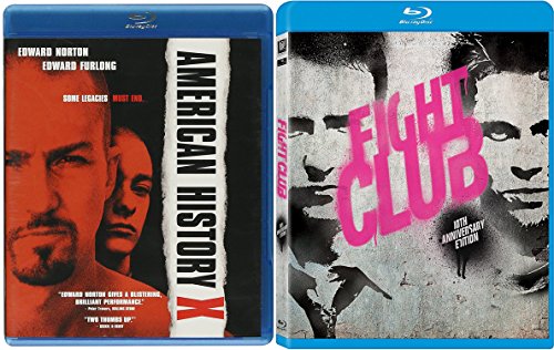 American History X & Fight Club [Blu-ray] Bundle Ed Norton Double feature Set image 2