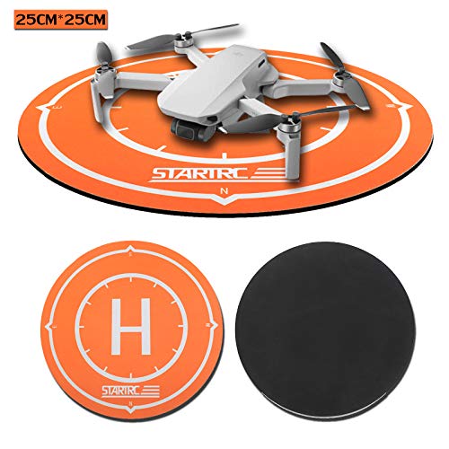 TOMAT Drone Landing Pad,Mini Waterprooof Folding Landing Pads for DJI Mavic Mini 25CM