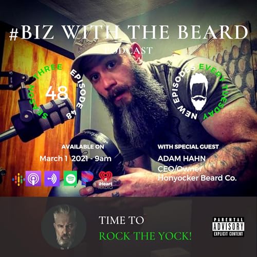 Episode #48: Rocking the Yock with Adam Hahn, Owner of the Award Winning Beard Product Company, Honyocker Beard Co