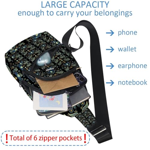 Mochila cruzada para ir de compras y excursiones urbanas 6