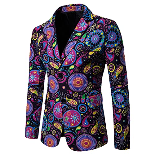 Blazer homme coton lin fini les vestes chaudes essayez l'imprimé africain