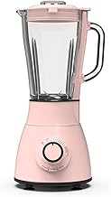 CREATE/BLENDER STYLANCE/Batidora de jarra de estilo americano Rosa Pastel/Con 3 programas automáticos, control de la veloc...