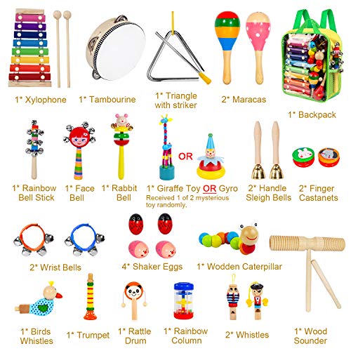 TAIMASI Kids Musical Instruments Set - Image 2