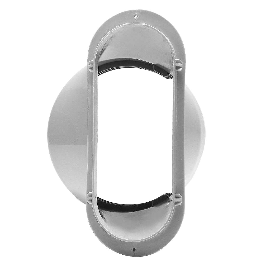 Agwuoetr 15CM Portable Air Conditioner Window Exhaust Duct Pipe Hose Interface Connector(Flat Nozzle)