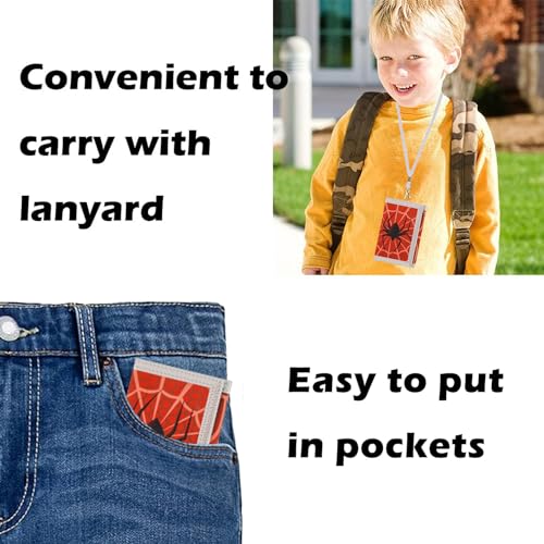 Image of Kids Wallet for Boys Girls Teens Trifold, Canvas Toddler Wallet for Boys, Cute Zipper Wallets Youth with Coin Pocket Card Holders, Novelty Wallets for Childrens Birthday Gifts, Spider suit