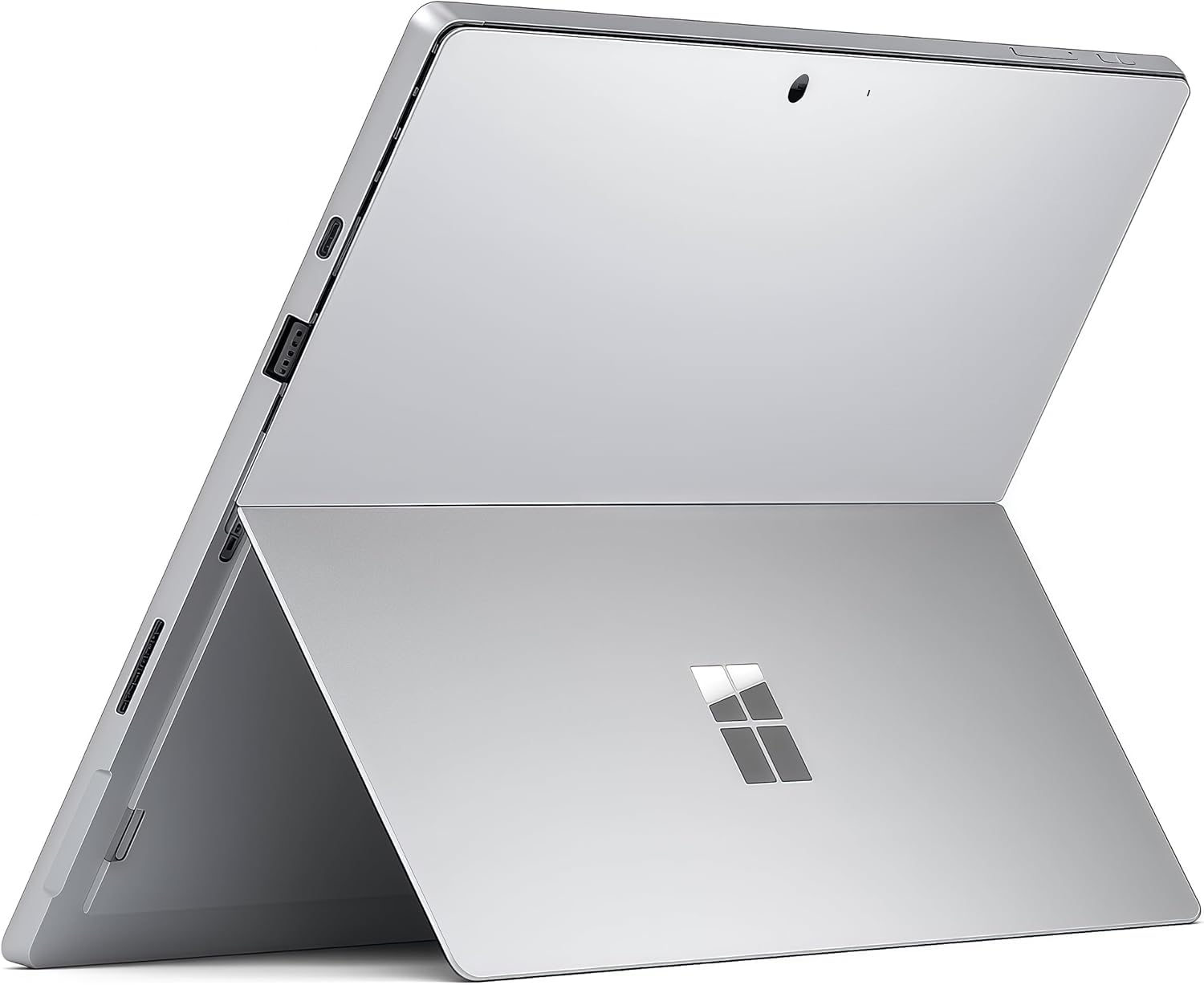 Microsoft Surface Pro 7 Tablet PC 12,3'' (2736x1824) Touchscreen Windows 11 Pro Laptop, Intel Core i5-1035G4, 8GB RAM, 128GB SSD, Argento, CAM (ricondizionato)