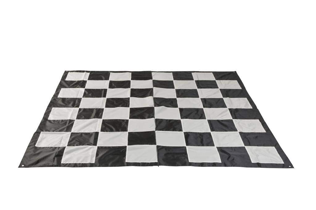 Ubergames Gartenschach - Schachfiguren + Matte und Tasche, Wasserdicht und UV-beständig, 32 Stück, 2-12+ Jahre, Strategie-Brettspiel