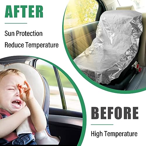 image for Ziciner Baby Car Seat Sun Shade Cover, Infant Auto Seats Heat Protecto