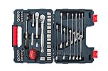 Crescent 70 Pc. 1/4" & 3/8" Drive 6 & 12 Point Standard SAE/Metric Mechanics Tool Set - CTK70MPN