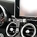Beerte Soporte de teléfono para coche Mercedes Benz GLC 2016-2019, soporte de montaje para teléfono de coche, apto para teléfono móvil con cubierta de clip de ventilación de aire (aleación)